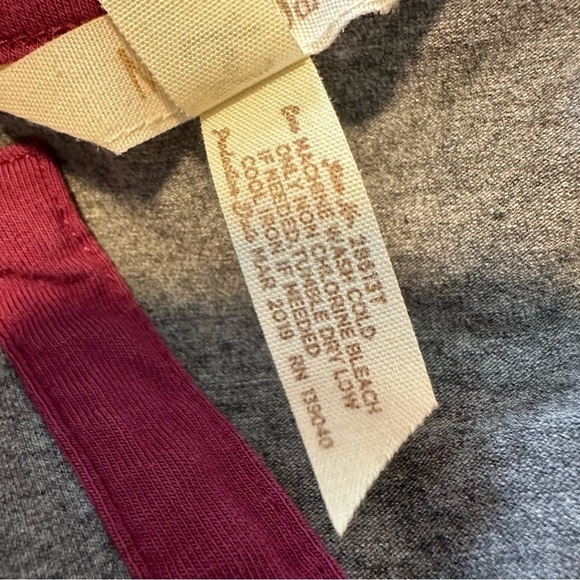 Matilda Jane times table gray and floral Henley long sleeve tee - Picture 7 of 8